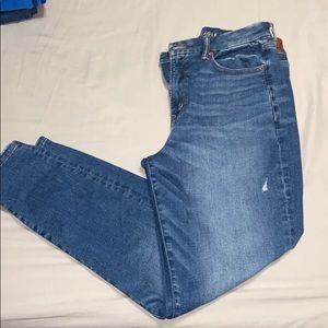 AE Luxe Curvy Hi-Rise Jeans size 12